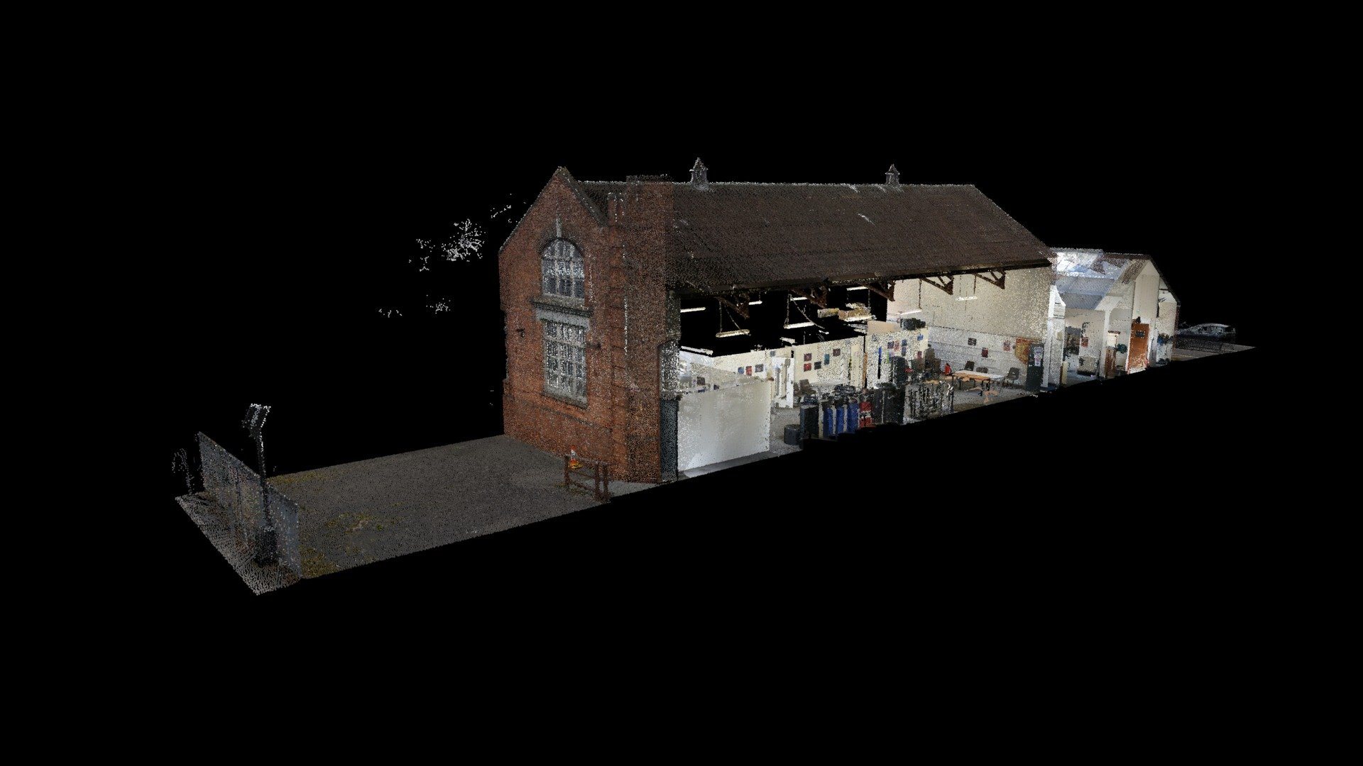 Reading Rep Theatre - 3D Point Cloud (V,C)