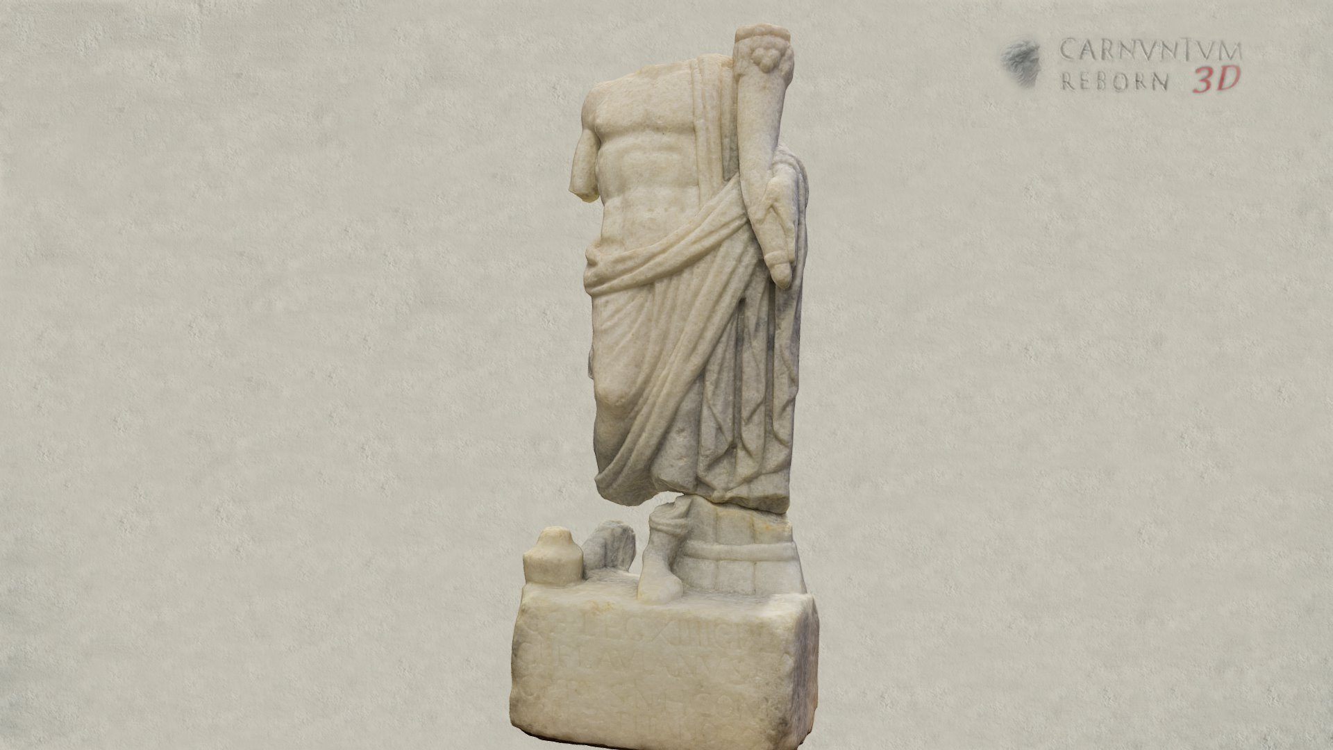 Genius Statuette — Sketchfab embed 3D viewer
