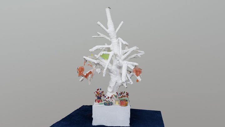 Gypsum Tree 3D Model