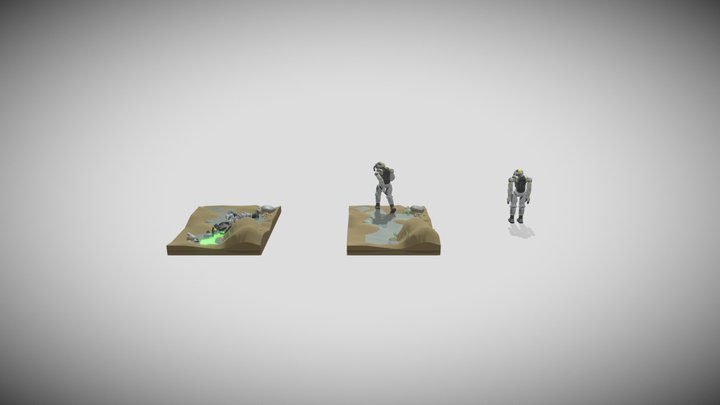 ДЗ повреждения 3D Model