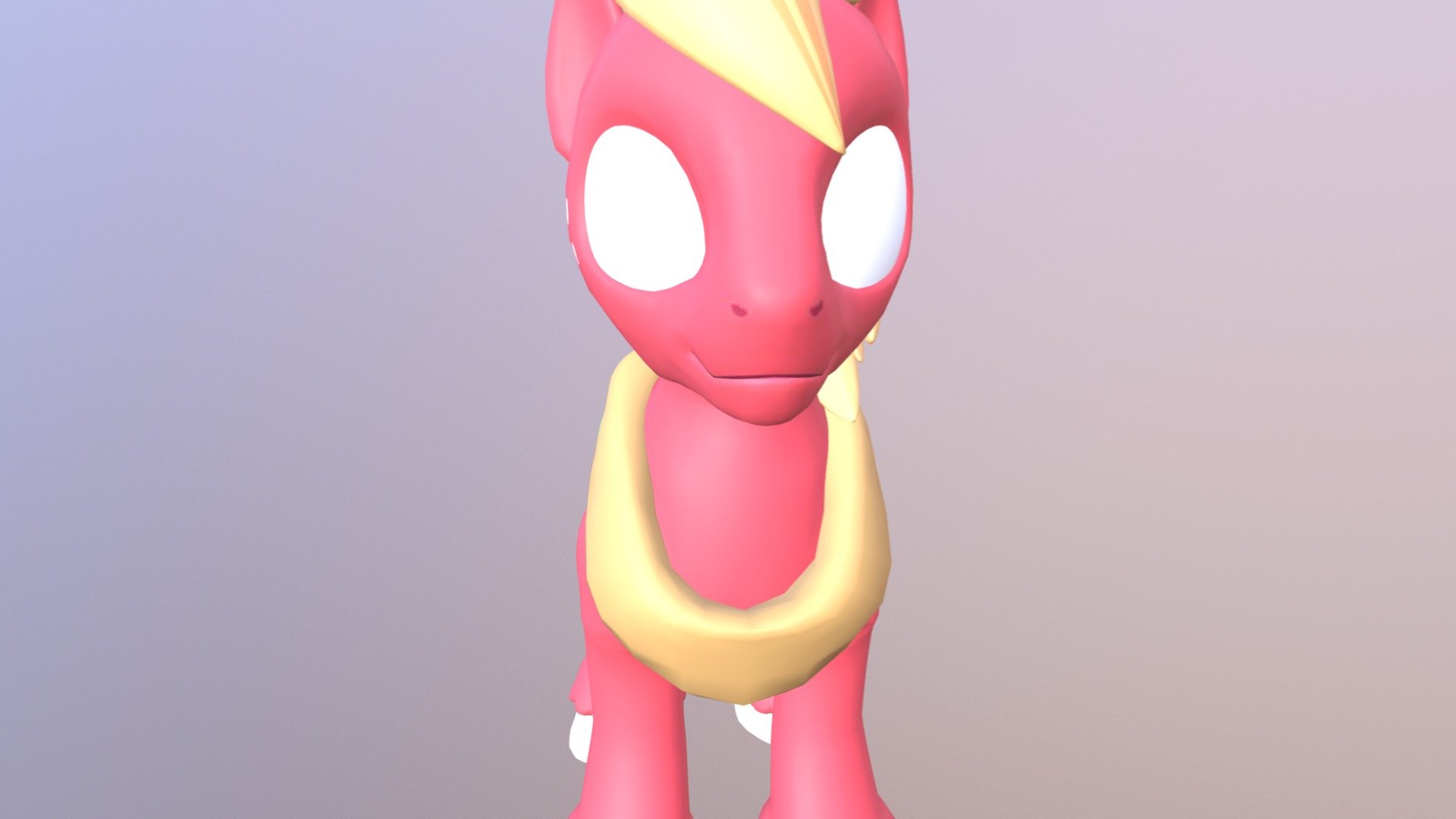Brother pony — Sketchfab embed 3D viewer