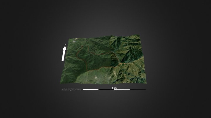 老龙窝环穿 – Modello 3D gratuito STL