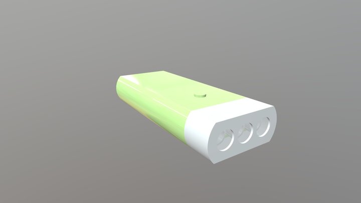 手電筒外殼04 3D Model