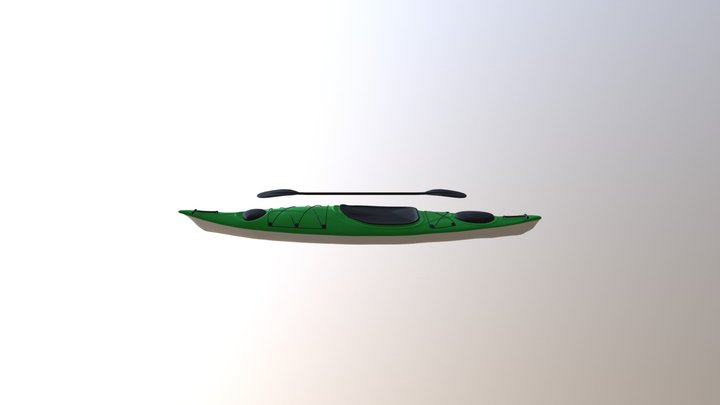 Kayak 3D Model