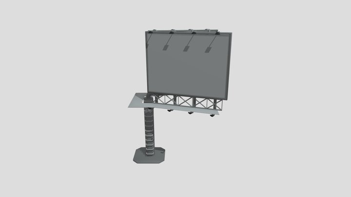 Billboard – Kostenloses 3D-Modell STL
