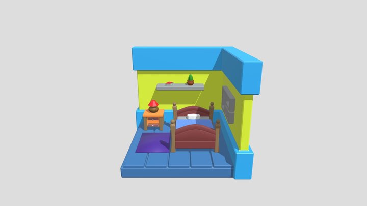 Bedrooms 3d Models Sketchfab