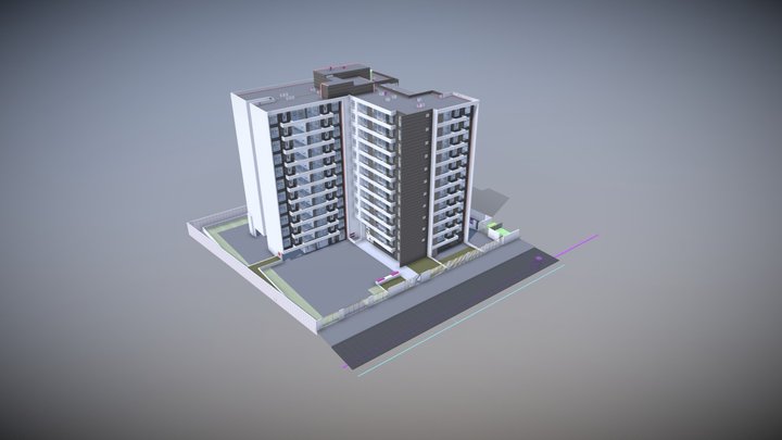 INGL - COORDINACION ARQ + MEP 3D Model