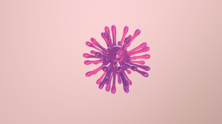 Corona Virus 3D Model
