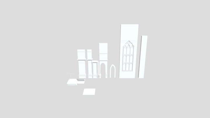 Banheiro Hogwarts 3D Model