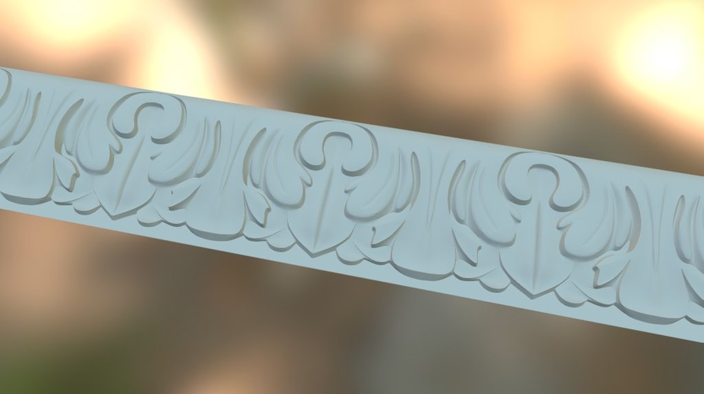 Art 878. Model for milling