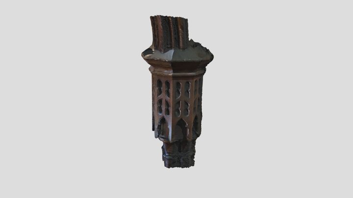 Column Cap - Main Hall2 (22A) 3D Model