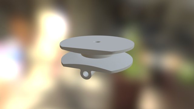 earphone holder 3D Model