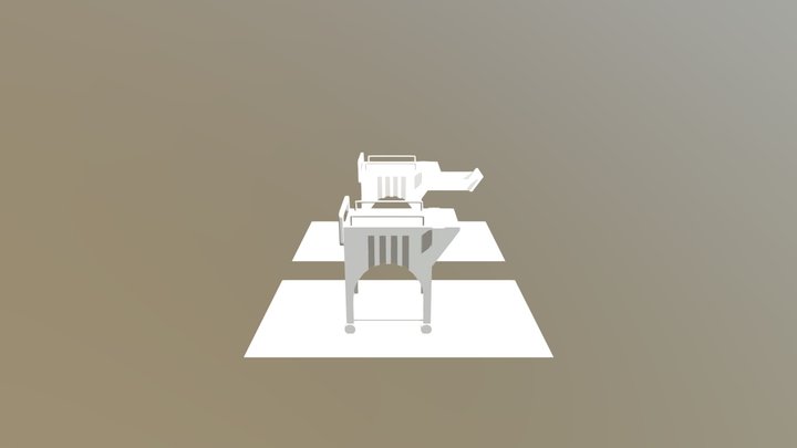 Dog Table 3D Model