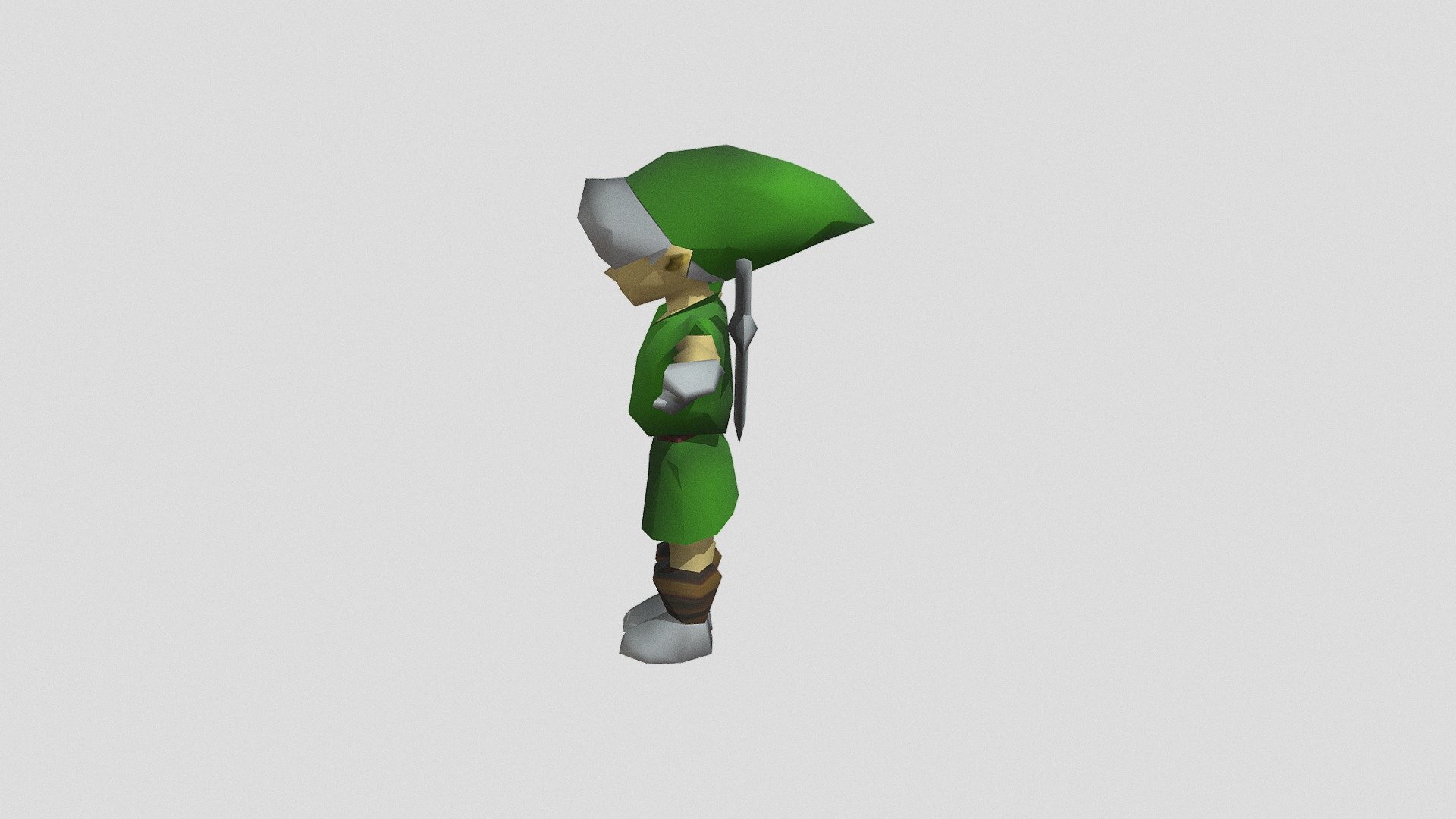 Ocarina of Time 3D Young Link Model (Fixed!) by SariaOfTheKokiri on  DeviantArt