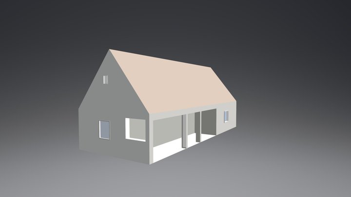 Paraszt ház 3D Model