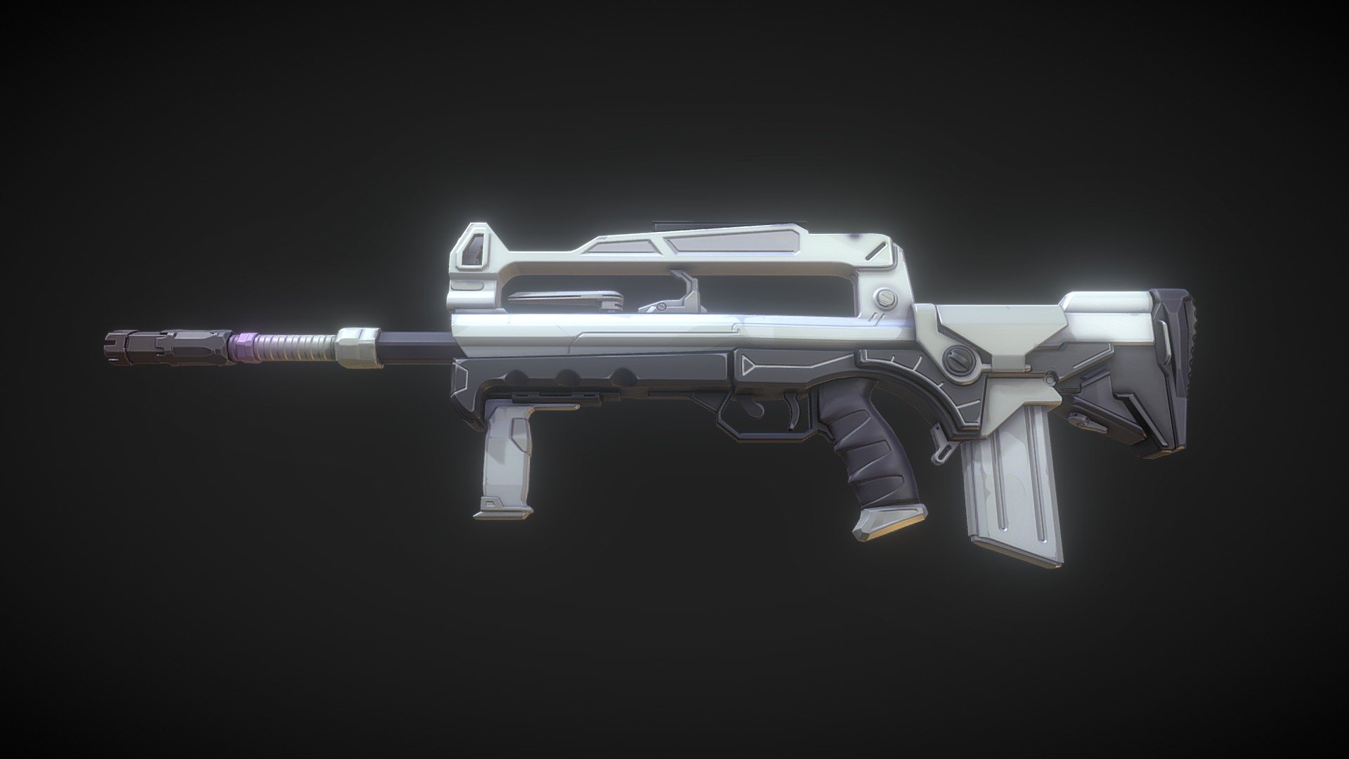 French Assault Rifle #1 - Buy Royalty Free 3D model by Luke Huie (@luke ...