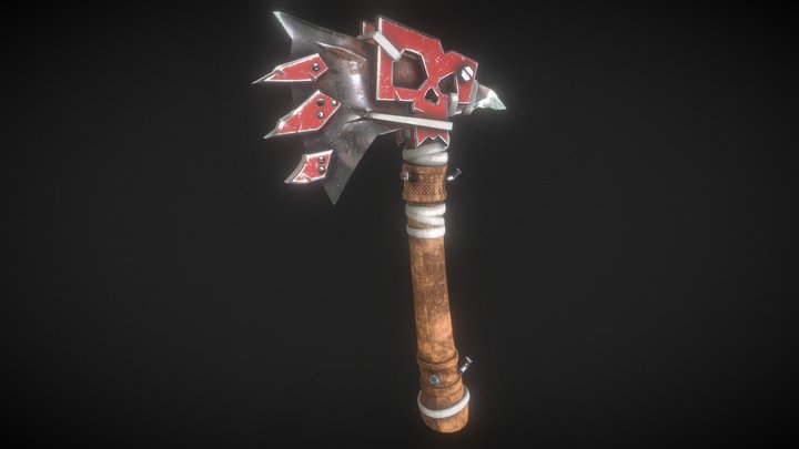War axe 3D Model