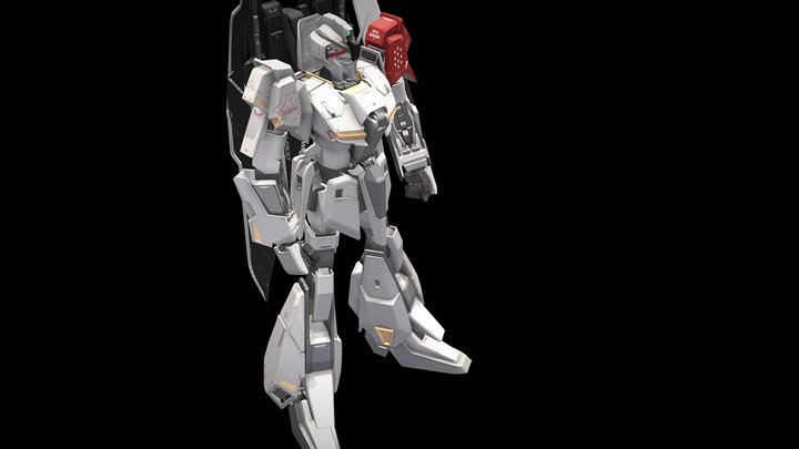 MSZ-006M - Zeta Gundam (Project M) 3D Model