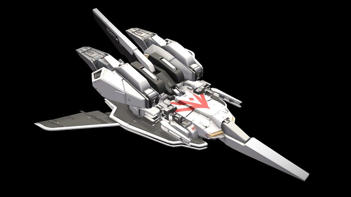 MSZ-006M - Zeta Gundam (Project M) 3D Model