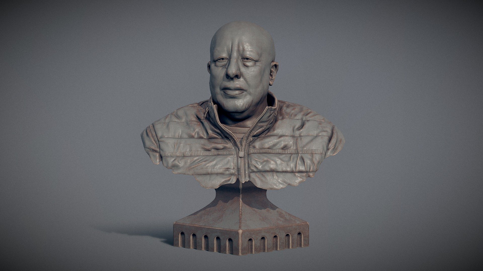 Rusty man statue - 3D model by Ali Rahimi (@Free-Radical-666) [2e86895 ...