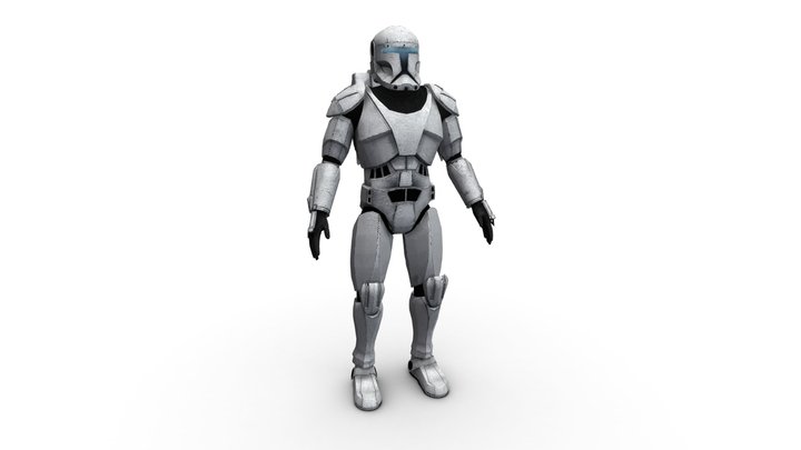 Clone Commando (Updated) 3D Model