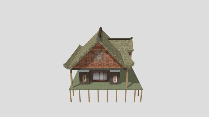 Japanese House 3D Model