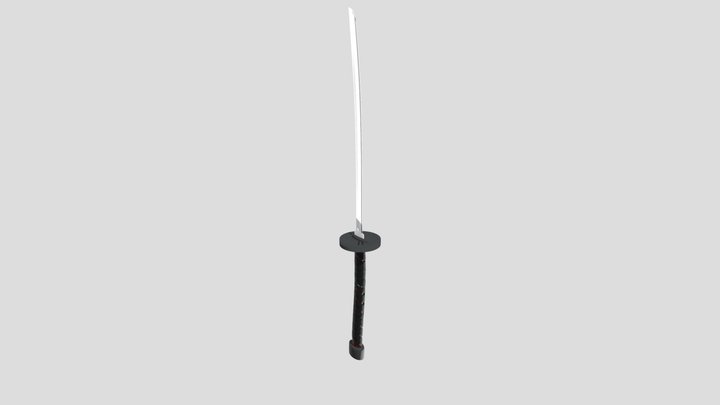 Tanjiro's katana (Demon Slayer) 3D Model