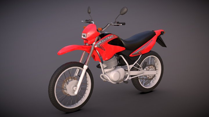 Honda NXR Bros 2003 3D Model