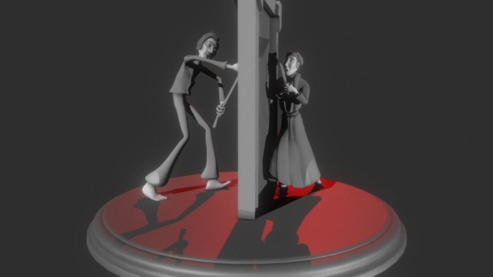 The Shining Fan Art 3D Model