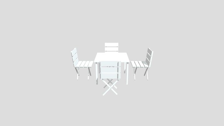 Bench 3D Model