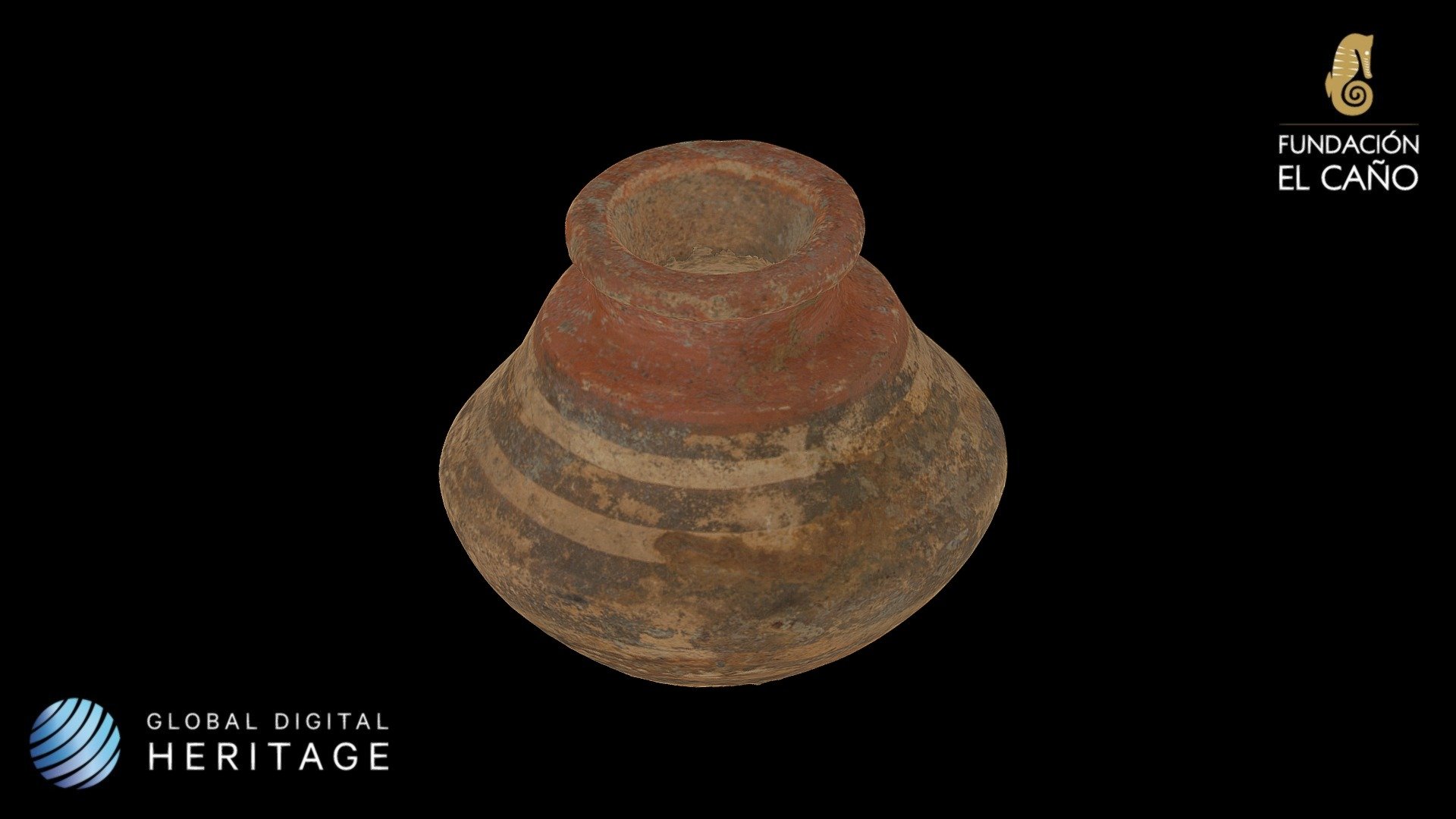 Carinated jar, El Caño, Panama - Download Free 3D model by Global ...