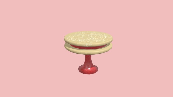 Std_Biscuit_Table 3D Model