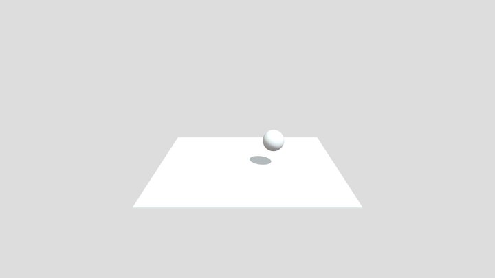 Simple Ball Animation 3D Model
