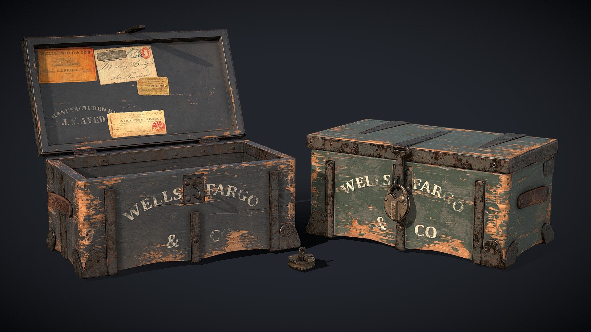 WF&Co box — Sketchfab embed 3D viewer