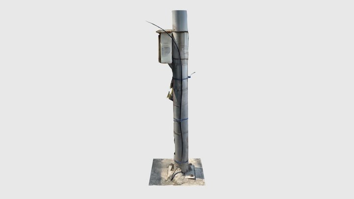 ·Street lights 3D Model