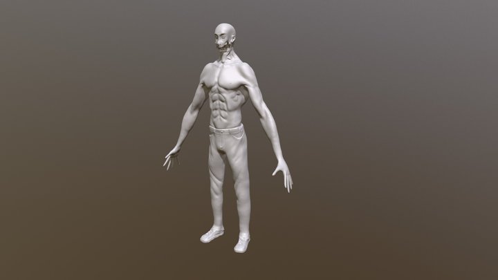 Mutant High Poly - Time of Survival 3D Model