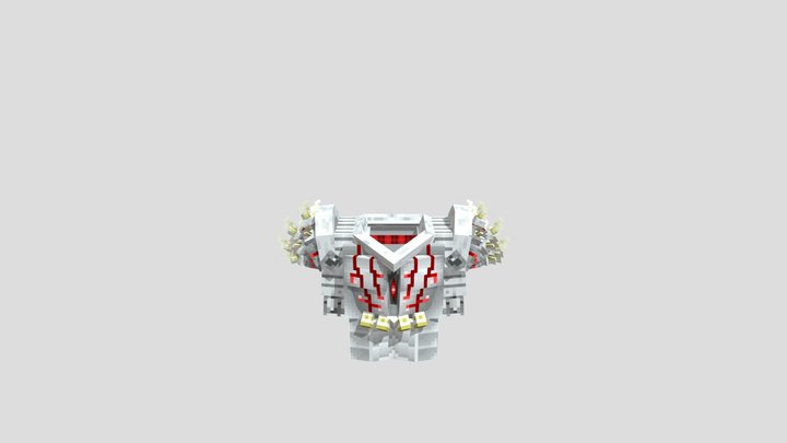Dragon Rider Chestpiece 3D Model