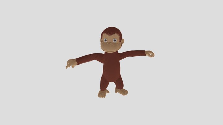 Curious George The Video Game with 1 texture 3D Model