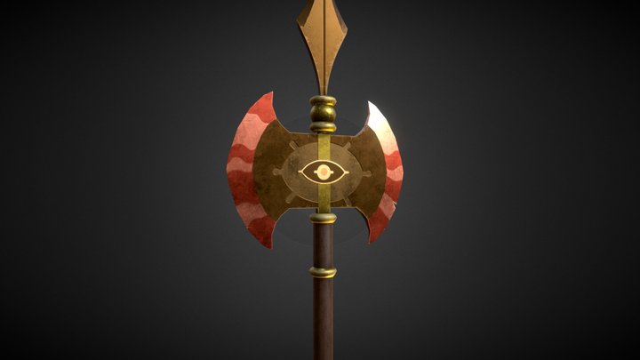 King of amphibia's axe 3D Model