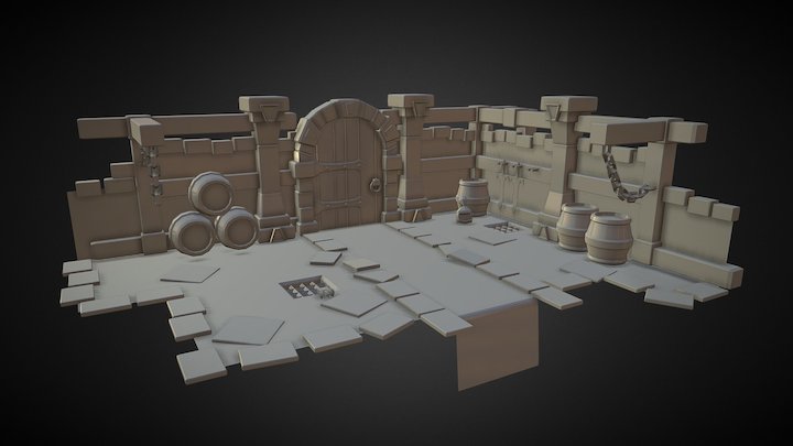 Dungeon  |W.I.P| 3D Model