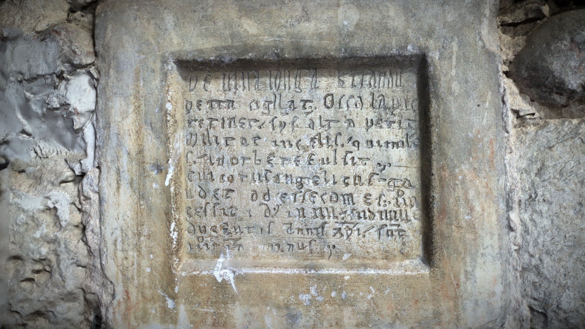 Épitaphe B. de Villelongue - Monastir del Camp