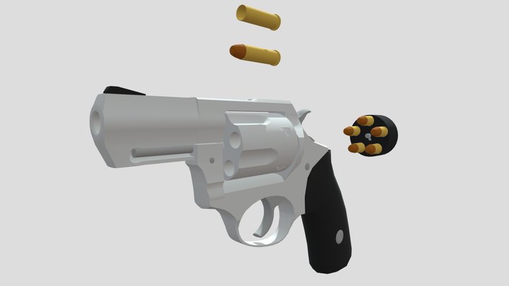 Ruger SP101 .357 Magnum 3D Model