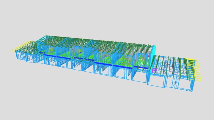 Appartment Complex 3D Model