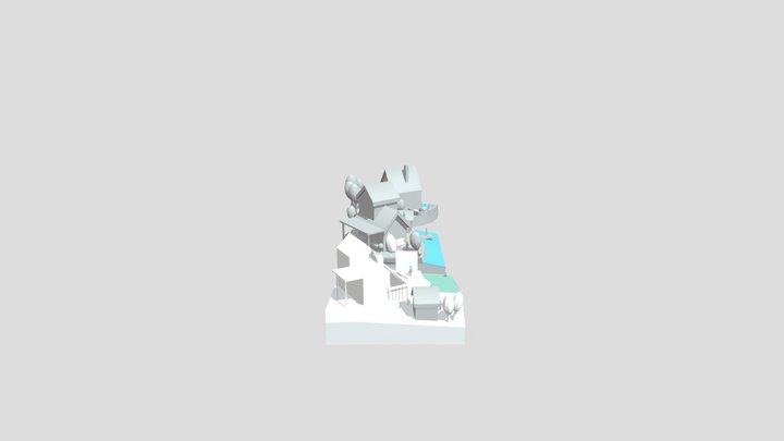 1VFX08_Cakir_Halil_Blockout 3D Model