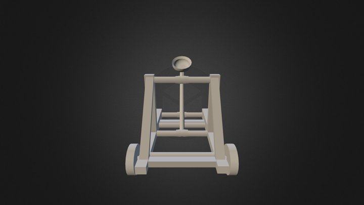 Catapult 3D Model