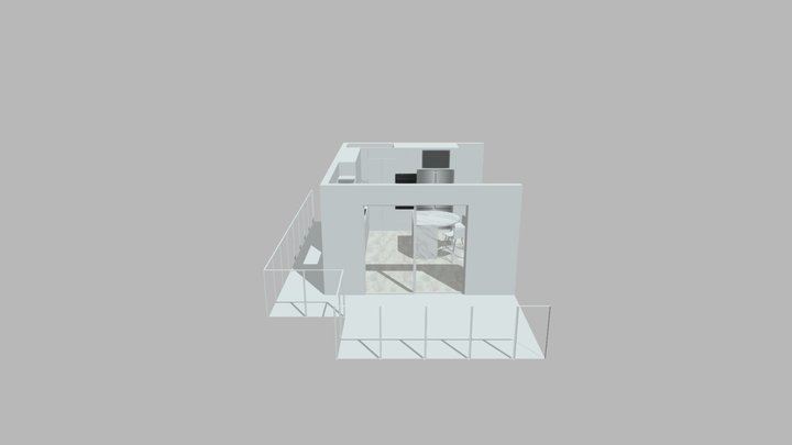 wing residence kitchen update 3D Model