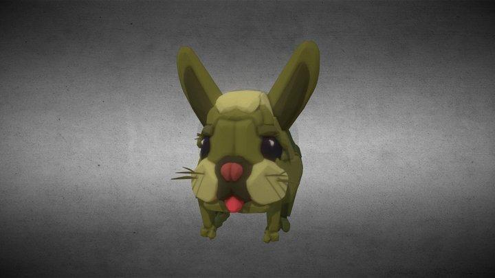 Open Brush speed sculpt Bunny