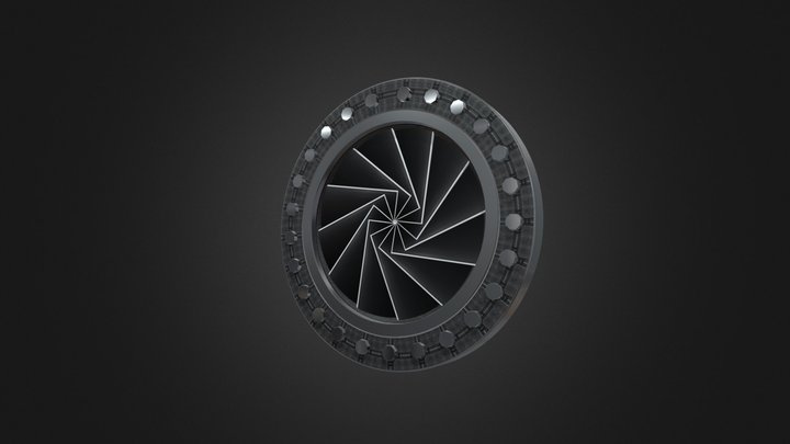 Lens Diaphragm 3D Model