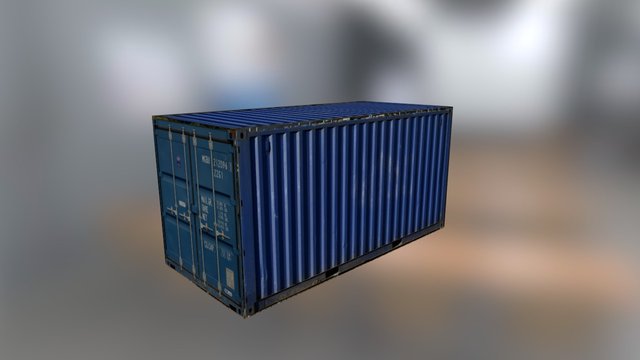 Container 3D Model