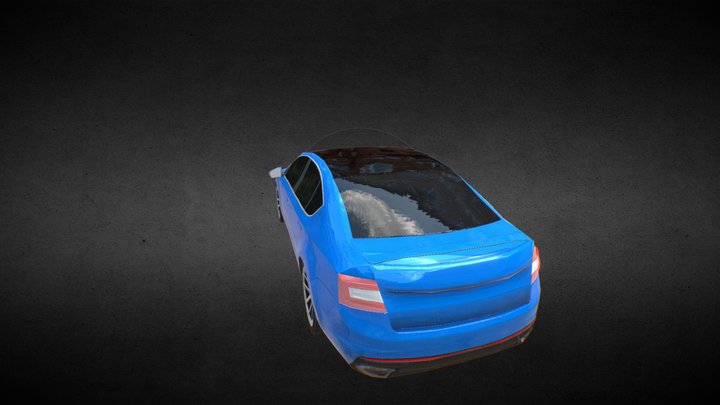 SportCar 3D Model